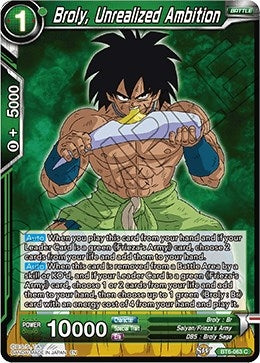 Image for Broly, Unrealized Ambition - Dragon Ball Super: Masters