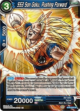 Image for SS3 Son Goku, Pushing Forward - Dragon Ball Super: Masters