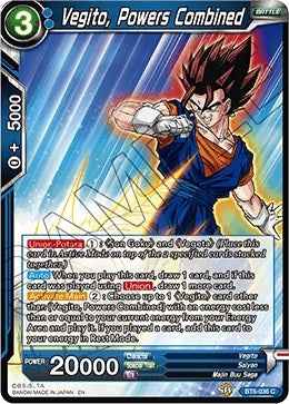 Image for Vegito, Powers Combined - Dragon Ball Super: Masters