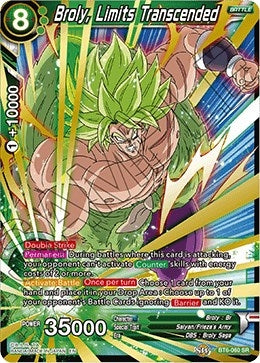Image for Broly, Limits Transcended - Dragon Ball Super: Masters