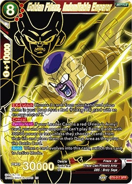 Image for Golden Frieza, Indomitable Emperor (SPR) - Dragon Ball Super: Masters