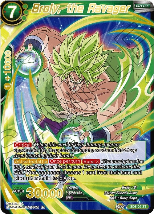 Image for Broly, the Ravager - Dragon Ball Super: Masters