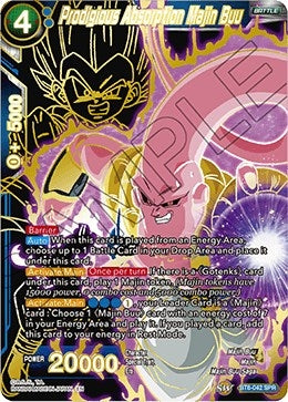 Image for Prodigious Absorption Majin Buu (SPR) - Dragon Ball Super: Masters