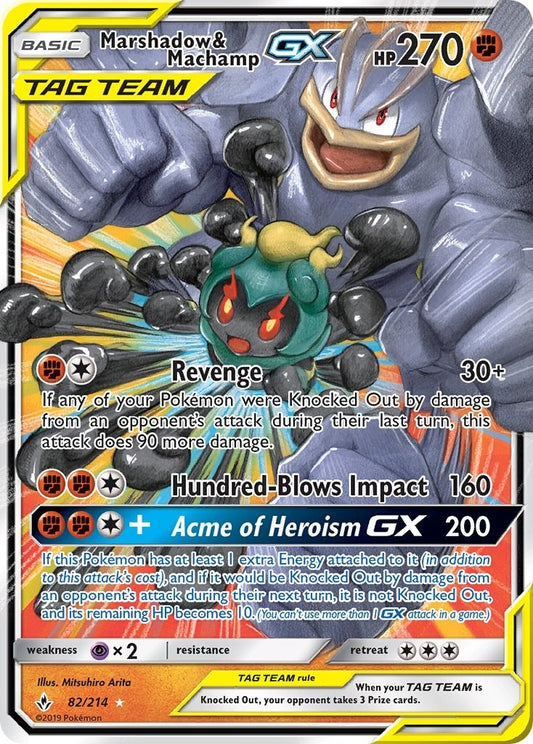 Image for Marshadow & Machamp GX - Pokemon