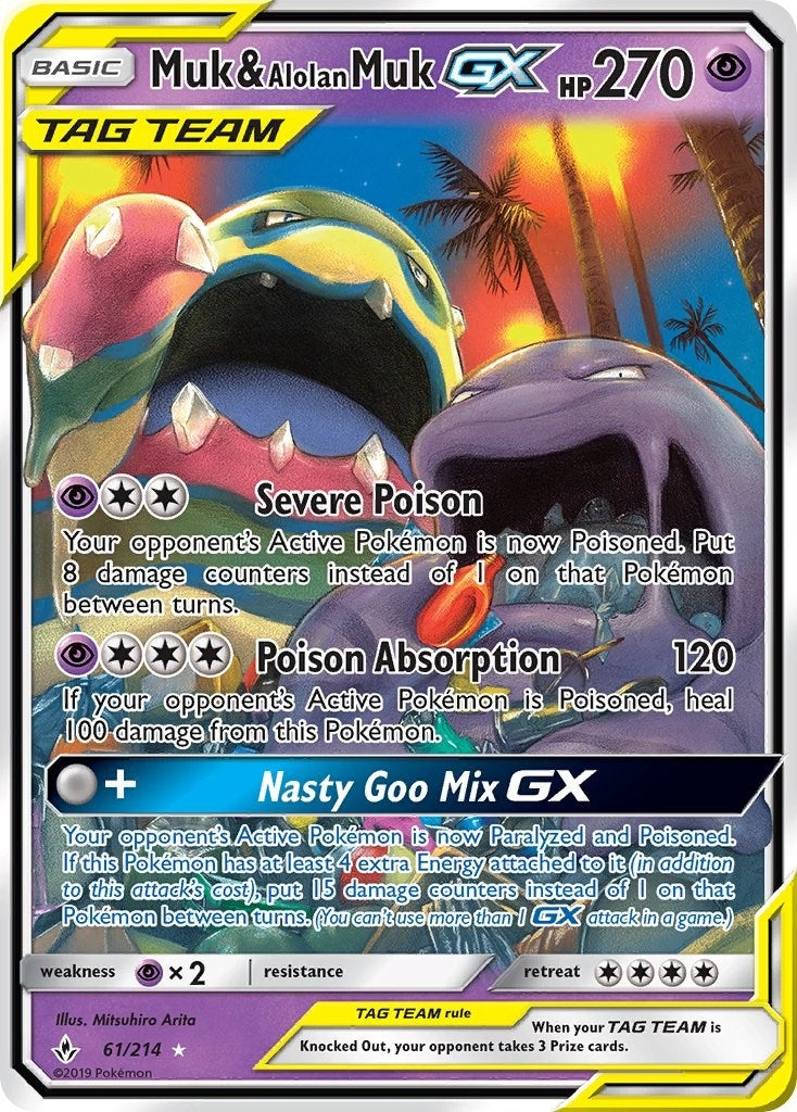 Image for Muk & Alolan Muk GX - Pokemon