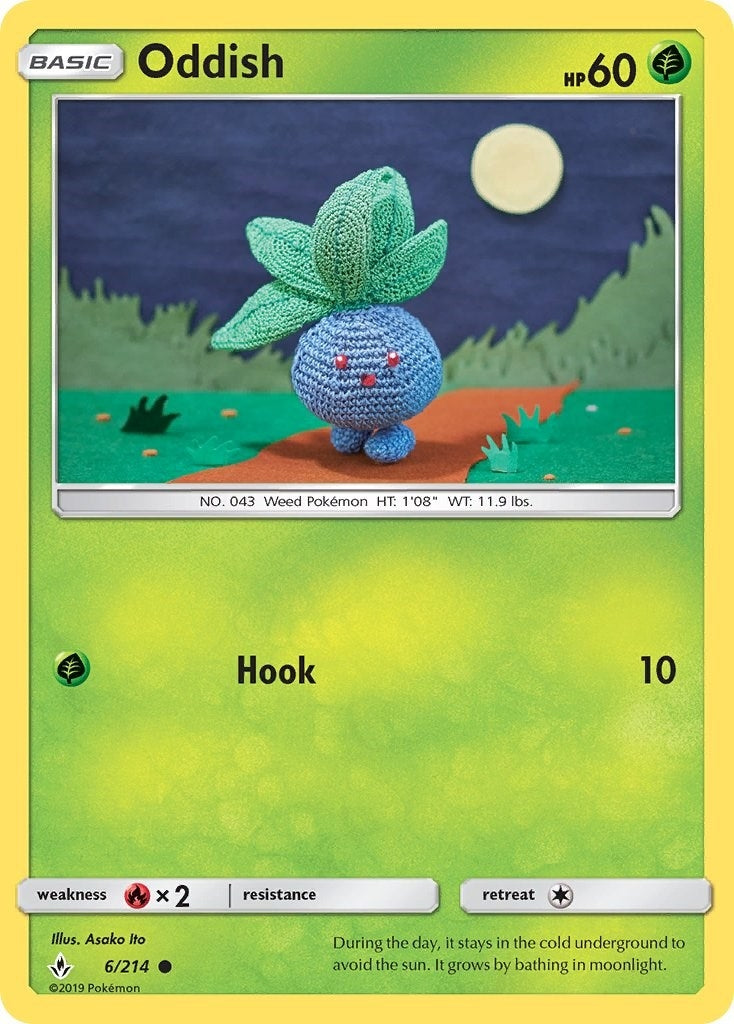 Image for Oddish (6) - Pokemon