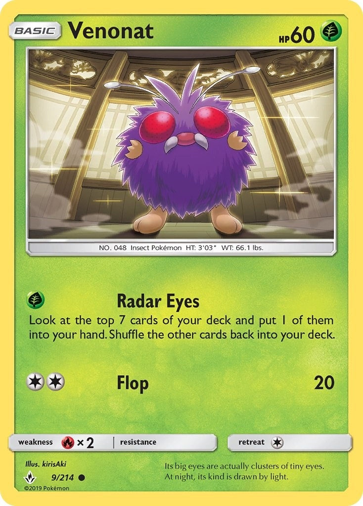 Image for Venonat (9) - Pokemon
