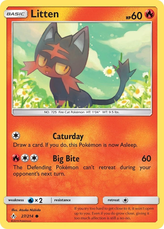 Image for Litten (27) - Pokemon