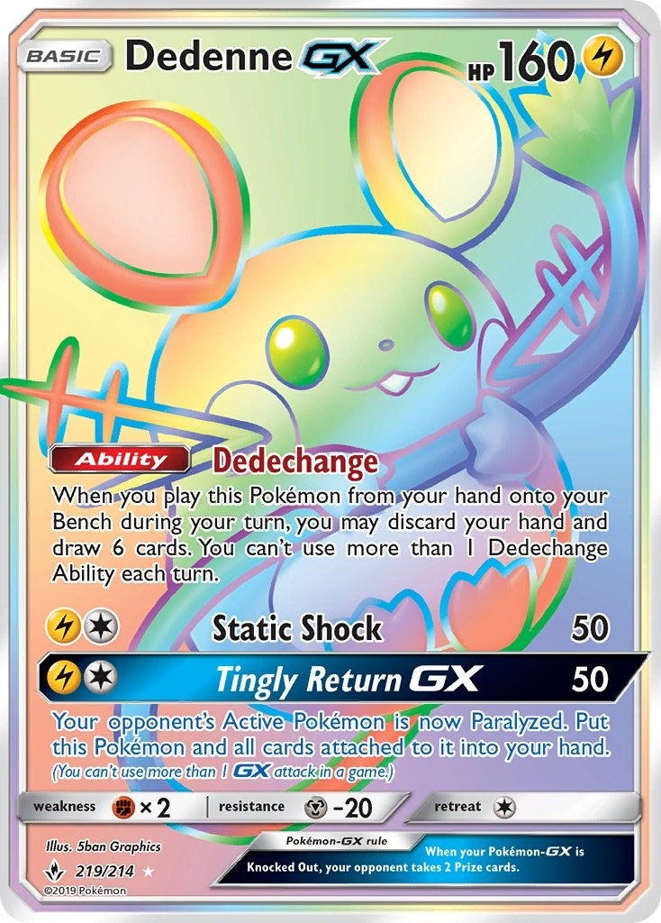 Image for Dedenne GX (Secret) - Pokemon