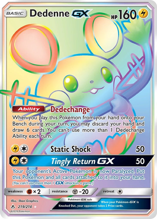 Image for Dedenne GX (Secret) - Pokemon