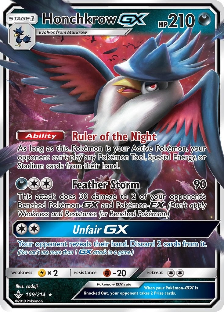 Image for Honchkrow GX - Pokemon