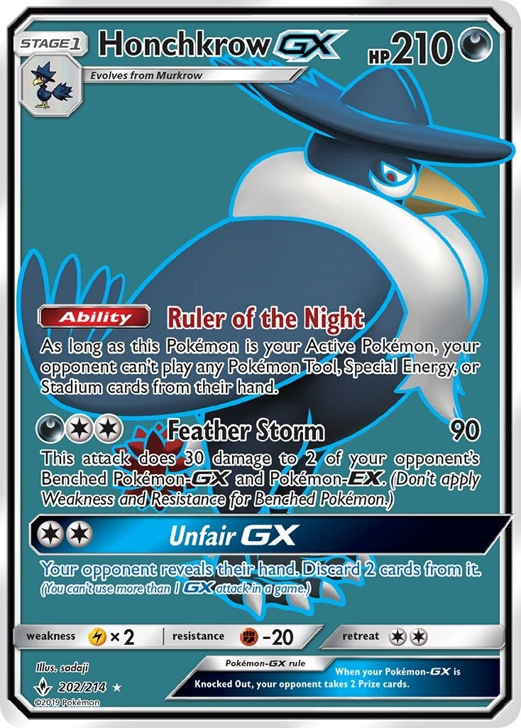 Image for Honchkrow GX (Full Art) - Pokemon
