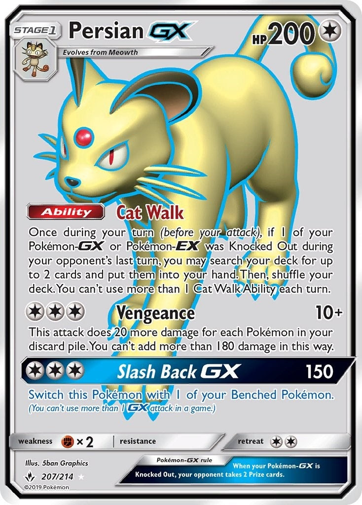 Image for Persian GX (Full Art) - Pokemon