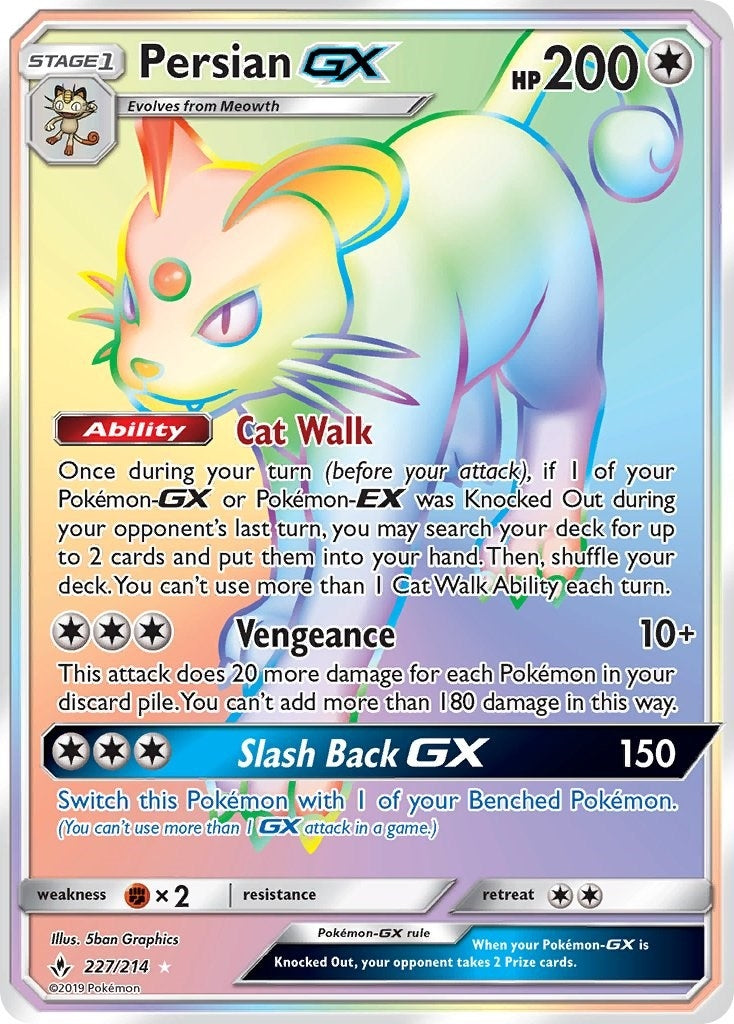 Image for Persian GX (Secret) - Pokemon