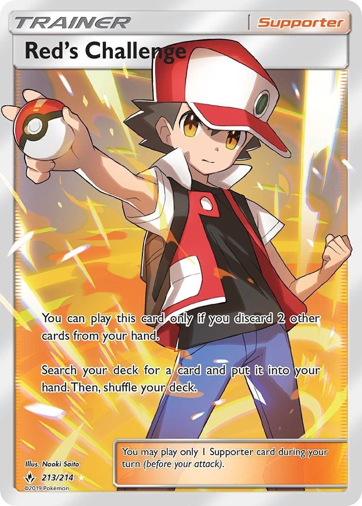 Image for Red's Challenge (Full Art) - Pokemon