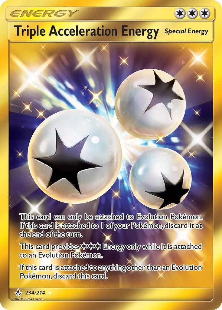 Image for Triple Acceleration Energy (Secret) - Pokemon