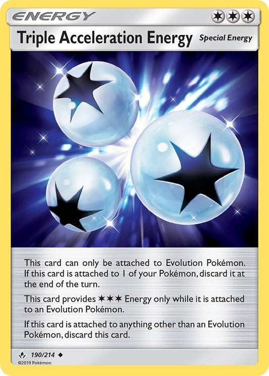 Image for Triple Acceleration Energy - Pokemon