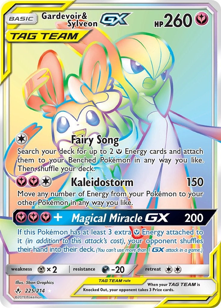 Image for Gardevoir & Sylveon GX (Secret) - Pokemon