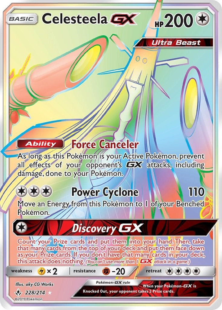 Image for Celesteela GX (Secret) - Pokemon