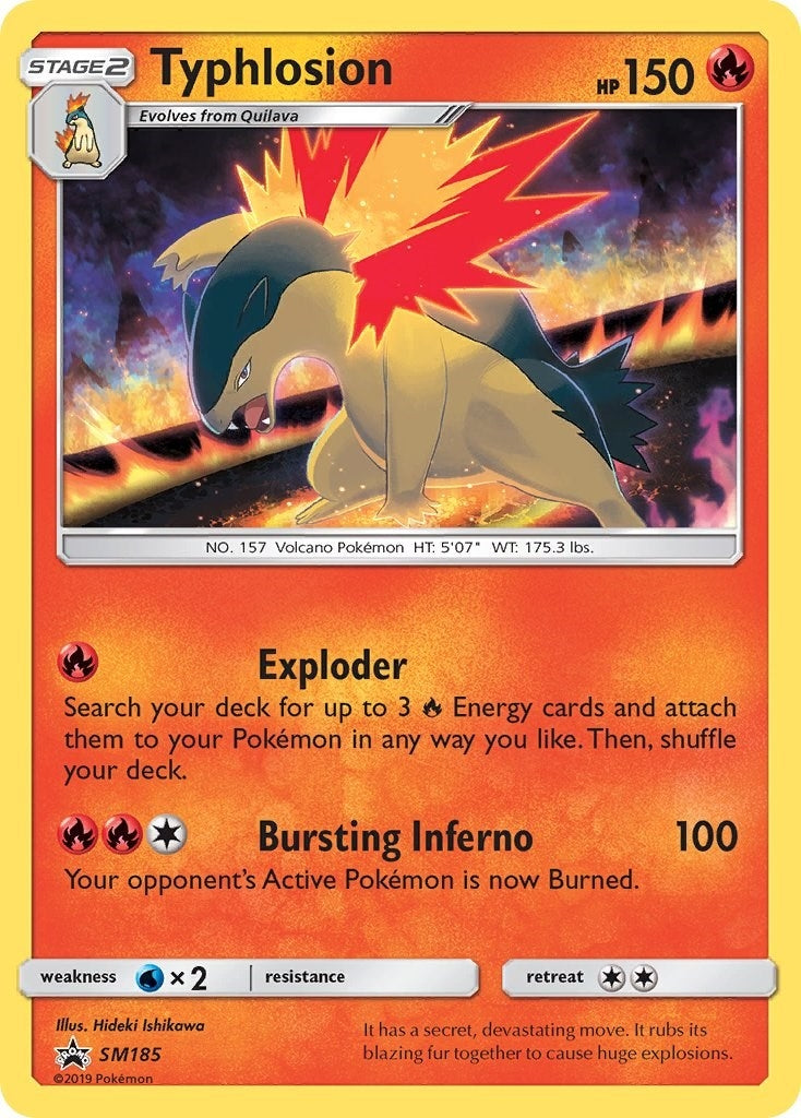 Image for Typhlosion - SM185 - Pokemon