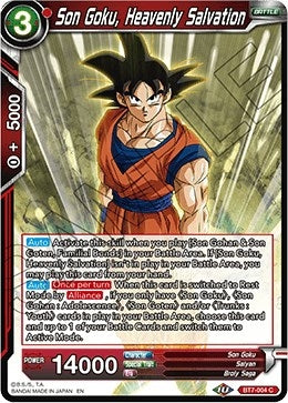 Image for Son Goku, Heavenly Salvation - Dragon Ball Super: Masters