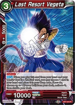 Image for Last Resort Vegeta - Dragon Ball Super: Masters