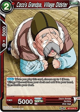 Image for Coco's Grandpa, Village Oldster - Dragon Ball Super: Masters