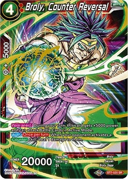 Image for Broly, Counter Reversal - Dragon Ball Super: Masters