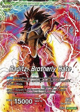 Image for Raditz // Raditz, Brotherly Hate - Dragon Ball Super: Masters