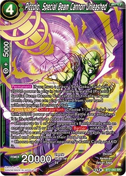 Image for Piccolo, Special Beam Cannon Unleashed - Dragon Ball Super: Masters