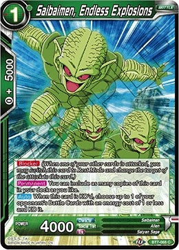 Image for Saibaimen, Endless Explosions - Dragon Ball Super: Masters