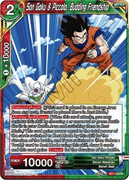 Image for Son Goku & Piccolo, Budding Friendship - Dragon Ball Super: Masters