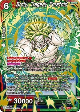 Image for Broly, Tragedy Foretold - Dragon Ball Super: Masters