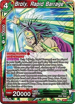Image for Broly, Rapid Barrage - Dragon Ball Super: Masters