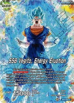 Image for Son Goku & Vegeta // SSB Vegito, Energy Eruption - Dragon Ball Super: Masters
