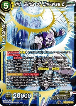 Image for Hit, Pride of Universe 6 - Dragon Ball Super: Masters