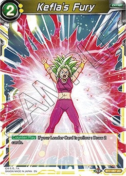 Image for Kefla's Fury - Dragon Ball Super: Masters