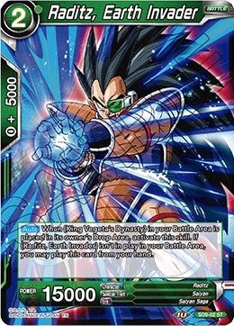 Image for Raditz, Earth Invader - Dragon Ball Super: Masters