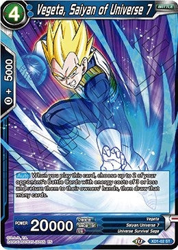 Image for Vegeta, Saiyan of Universe 7 - Dragon Ball Super: Masters
