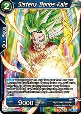 Image for Sisterly Bonds Kale - Dragon Ball Super: Masters
