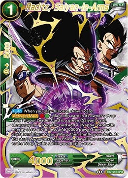 Image for Raditz, Saiyan-In-Arms (SPR) - Dragon Ball Super: Masters