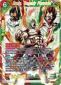 Image for Broly, Tragedy Foretold (SPR) - Dragon Ball Super: Masters