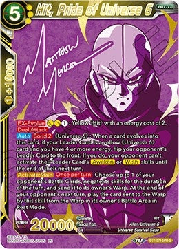 Image for Hit, Pride of Universe 6 (SPR Signature) - Dragon Ball Super: Masters
