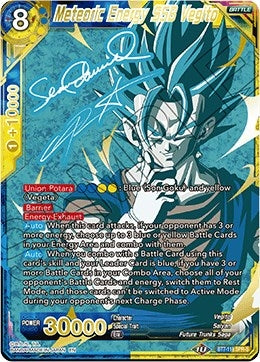Image for Meteoric Energy SSB Vegito (SPR Signature) - Dragon Ball Super: Masters