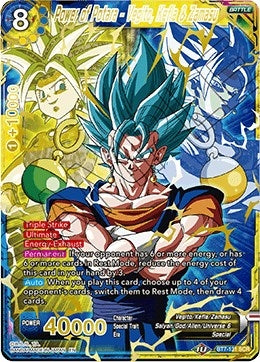 Image for Power of Potara - Vegito, Kefla & Zamasu - Dragon Ball Super: Masters