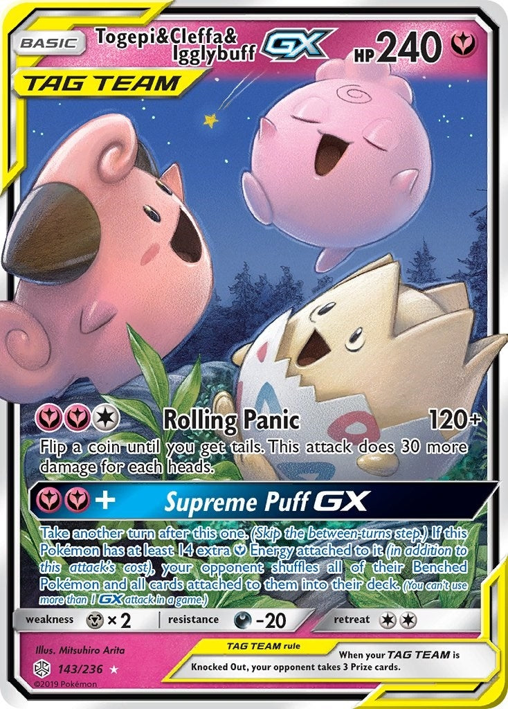 Image for Togepi & Cleffa & Igglybuff GX - Pokemon