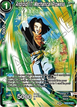 Image for Android 17, Mechanical Prowess - Dragon Ball Super: Masters