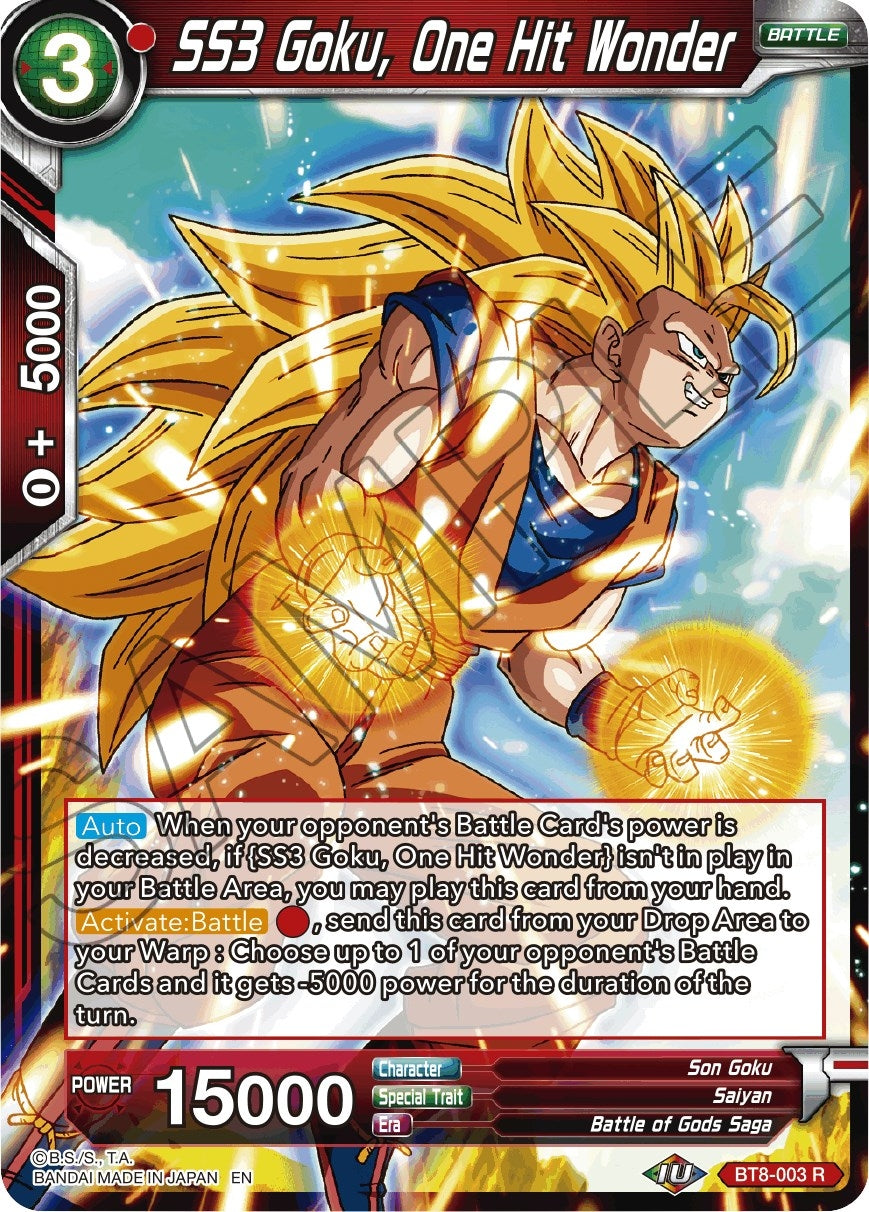 Image for SS3 Goku, One Hit Wonder - Dragon Ball Super: Masters