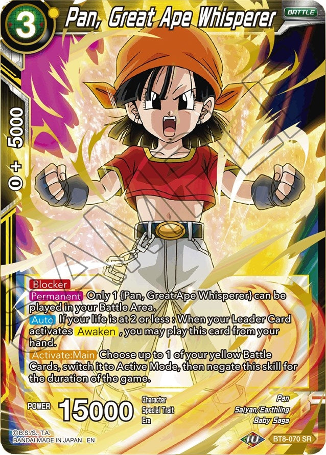 Image for Pan, Great Ape Whisperer - Dragon Ball Super: Masters