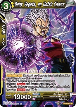 Image for Baby Vegeta, an Unfair Choice - Dragon Ball Super: Masters
